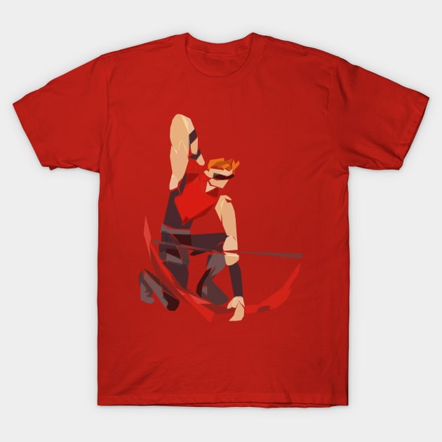 Red Arrow T-Shirt by Newtegan